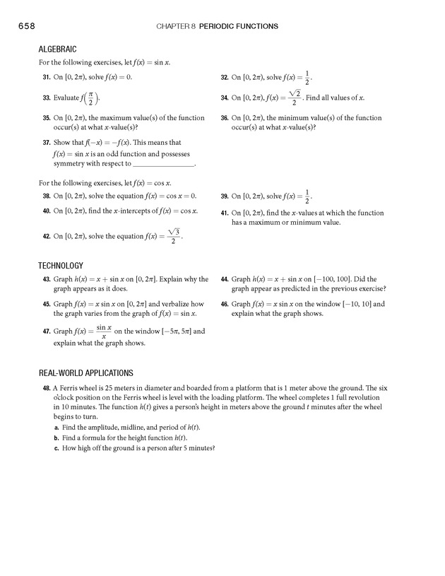 Algebra and Trigonometry - Front Matter 676